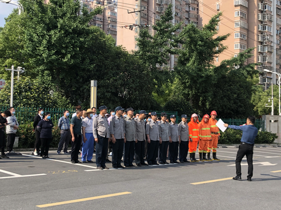 安全常在心 廬陽建華文創(chuàng)園開展火災事故應急處置演練